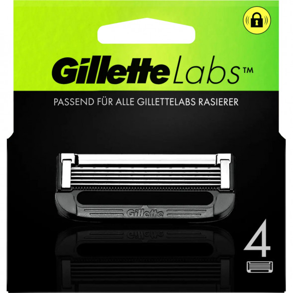 Лезвия для бритвы Gillette Labs, 4 шт. в Таганроге