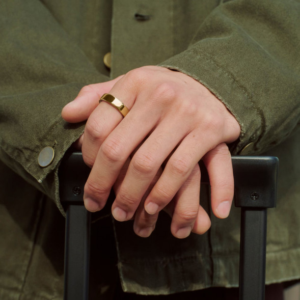Умное кольцо Oura Ring 5 (размер 8), золотой/Gold в Таганроге