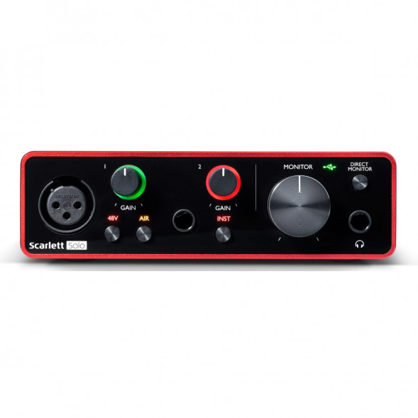 Внешняя звуковая карта FOCUSRITE Scarlett Solo 3rd Gen в Таганроге