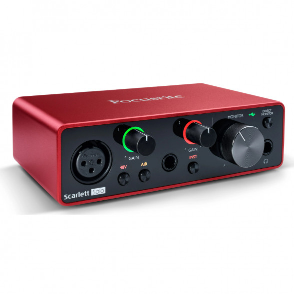 Внешняя звуковая карта FOCUSRITE Scarlett Solo 3rd Gen в Таганроге