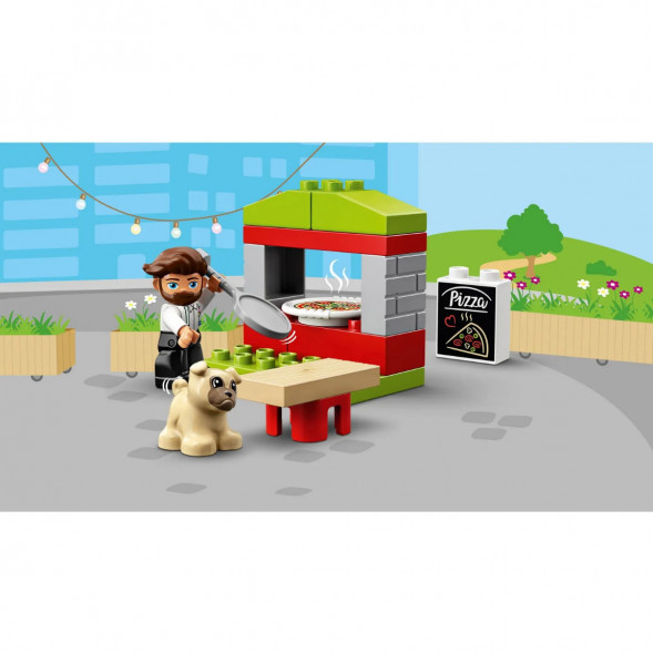 Конструктор LEGO DUPLO 10927 Town Киоск-пиццерия в Таганроге