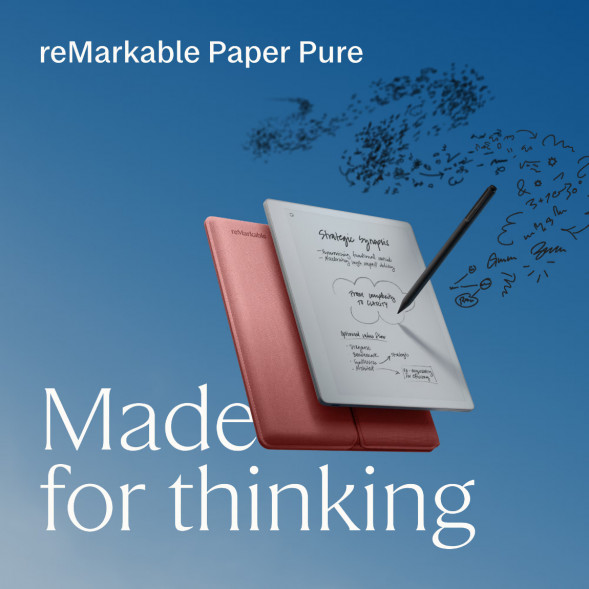 Графический планшет reMarkable Paper Pure+Marker Plus+Sleeve Folio, Desert Pink в Таганроге