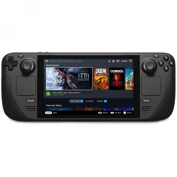 Игровая приставка Valve Steam Deck 512 ГБ SSD, черный в Таганроге