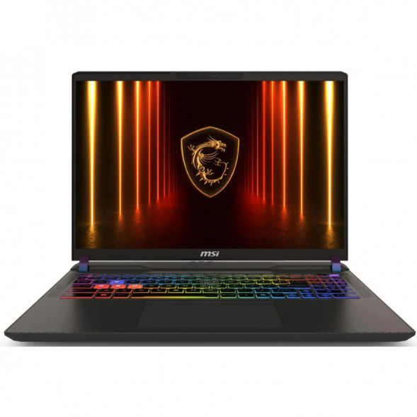 Ноутбук MSI Vector A16 HX A8WHG-033XRU (16&amp;quot;, IPS, AMD Ryzen 9 8940HX 2.4ГГц, 16-ядерный, 16ГБ DDR5, 1ТБ SSD, NVIDIA GeForce RTX 5070 Ti 12 ГБ, без ОС), серый космос в Таганроге