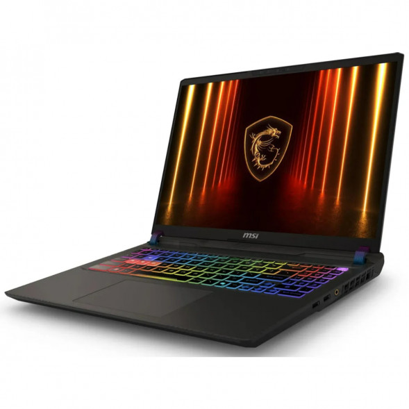Ноутбук MSI Vector A16 HX A8WHG-033XRU (16&amp;quot;, IPS, AMD Ryzen 9 8940HX 2.4ГГц, 16-ядерный, 16ГБ DDR5, 1ТБ SSD, NVIDIA GeForce RTX 5070 Ti 12 ГБ, без ОС), серый космос в Таганроге
