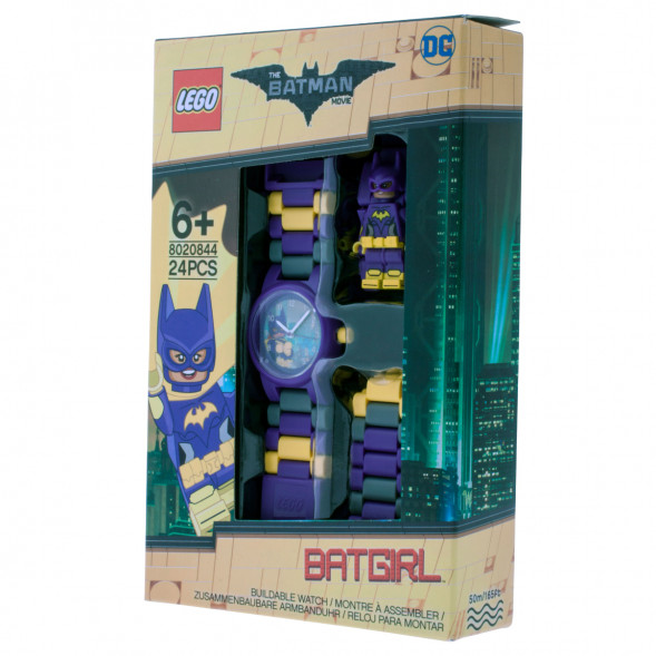 Часы LEGO Super Heroes 8020844 Batman Movie Бэтгерл с минифигуркой в Таганроге