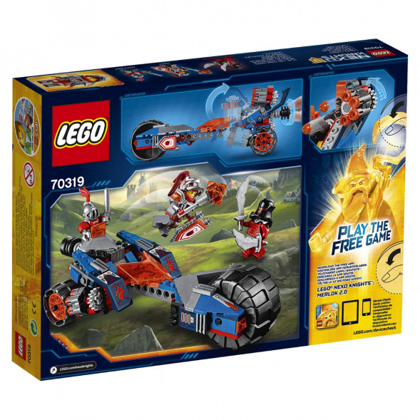 Конструктор LEGO Nexo Knights 70319 Молниеносная машина Мэйси в Таганроге