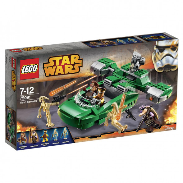 Конструктор LEGO Star Wars 75091 Флэш-спидер в Таганроге