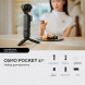 Экшн-камера DJI Osmo Pocket 4P Vlog Combo, чёрный в Таганроге