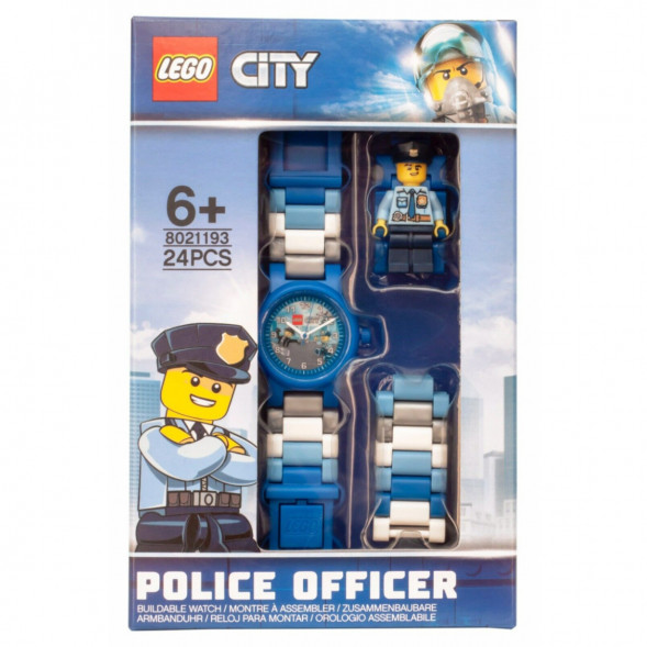 Часы LEGO City 8021193 City «Policeman» с минифигуркой в Таганроге