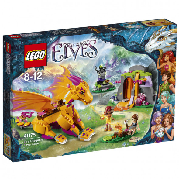 Конструктор LEGO Elves 41175 Лавовая пещера дракона огня в Таганроге