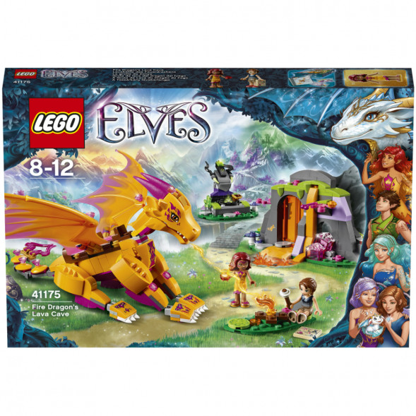 Конструктор LEGO Elves 41175 Лавовая пещера дракона огня в Таганроге