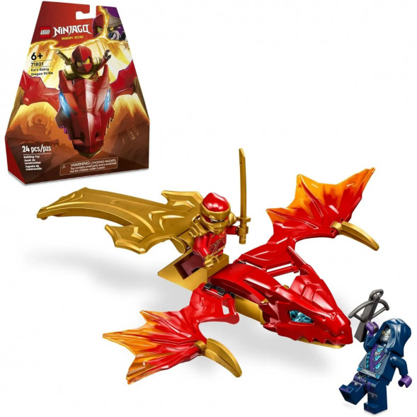 Конструктор LEGO Ninjago 71801 Удар восходящего дракона Кая в Таганроге