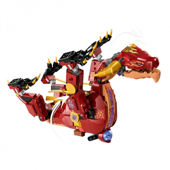 Конструктор LEGO Ninjago 71793 Лавовый дракон-трансформер в Таганроге