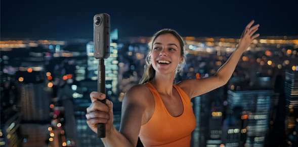 Экшн-камера Insta360 X5 Standard Bundle, Black в Таганроге
