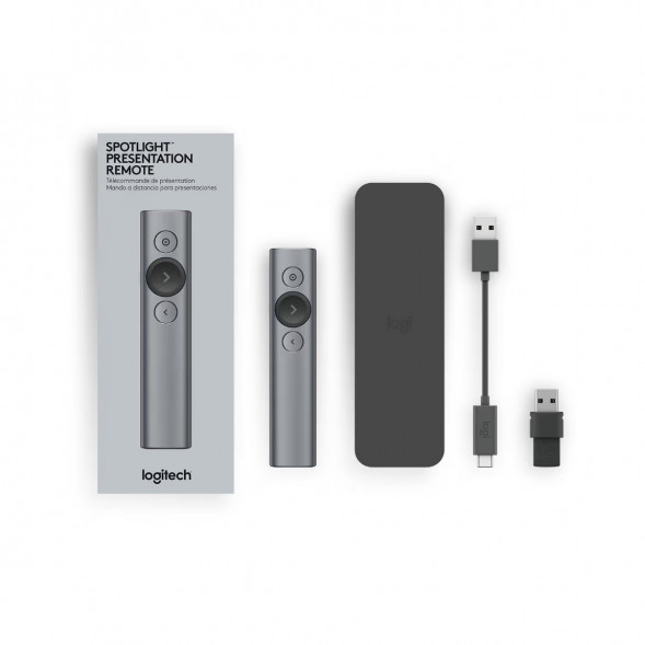 Презентер Logitech Spotlight Presentation Remote серый в Таганроге