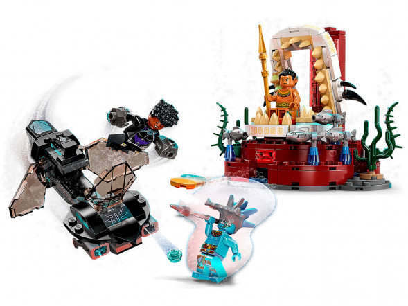 Конструктор LEGO Super Heroes 76213 Тронный зал короля Нэмора в Таганроге