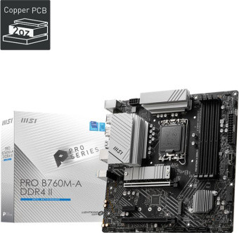 Материнская плата MSI PRO B760M-A DDR4 II в Таганроге