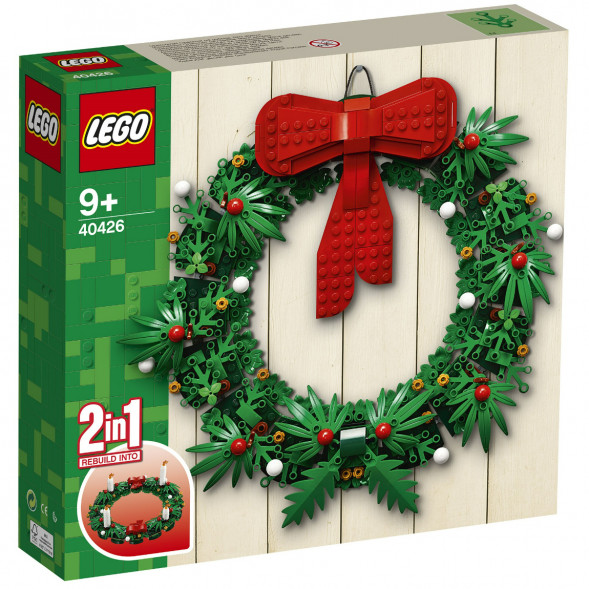 Конструктор LEGO 40426 Сувенирный набор «Рождественский венок» 2 в 1 в Таганроге