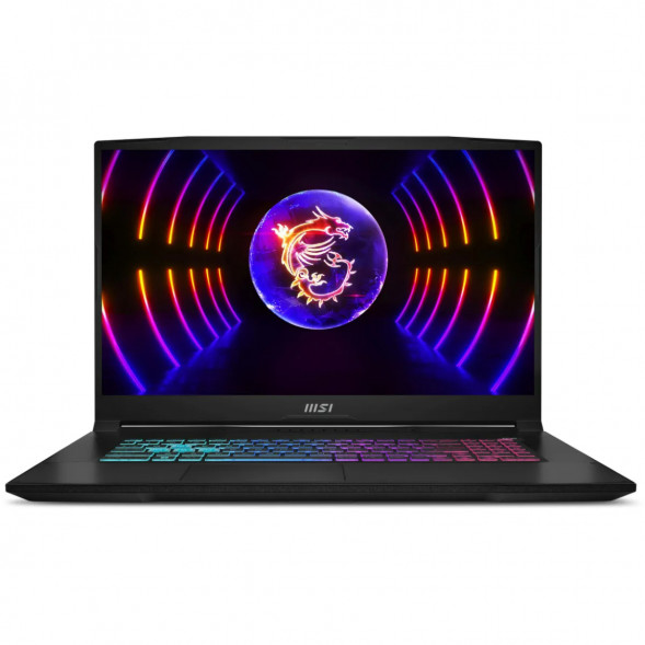 Ноутбук MSI Katana 17 B13VEK-1624XRUY (17.3&amp;quot;, IPS, Intel Core i5 13420H 2.1ГГц, 8 ядер, 16ГБ DDR5, 512ГБ SSD, NVIDIA GeForce RTX 4050 - 6 ГБ, без ОС), черный в Таганроге