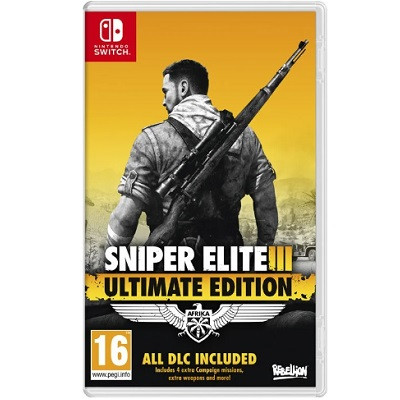 Игра Sniper Elite 3 Ultimate Edition для Nintendo Switch, картридж в Таганроге