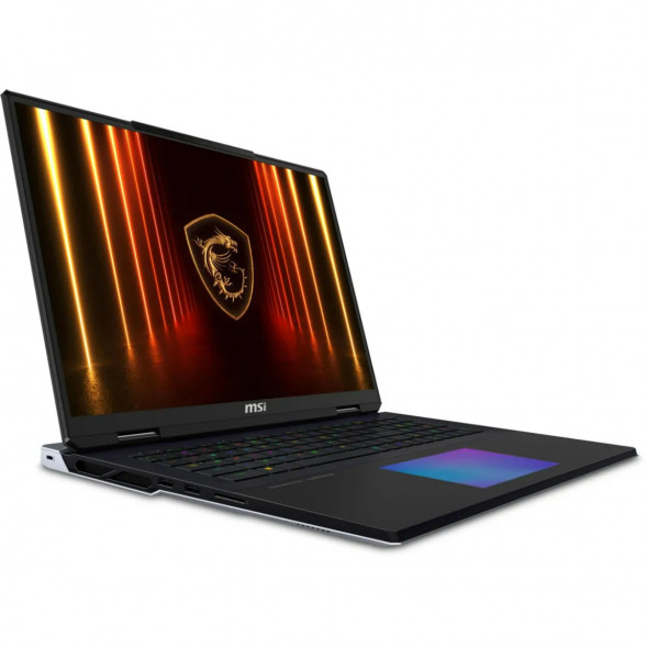Ноутбук MSI Titan 18 HX AI A2XWJG-206RU (18&amp;quot;, IPS, Intel Core Ultra 9 285HX 2.8ГГц, 24 ядра, 64ГБ DDR5, 4ТБ SSD, NVIDIA GeForce RTX 5090 24 ГБ, Windows 11 Home), черный в Таганроге