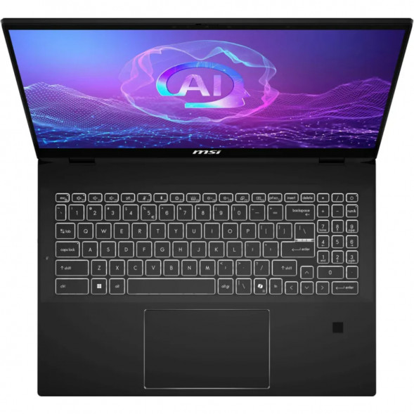 Ноутбук трансформер MSI Summit Pro 16 AI A2HVETG-084RU (16&amp;quot;, IPS, Intel Core Ultra 9 285H 2.9ГГц, 16 ядер, 32ГБ LPDDR5, 1ТБ SSD, NVIDIA GeForce RTX 4050 - 6 ГБ, Windows 11 Pro), черный в Таганроге