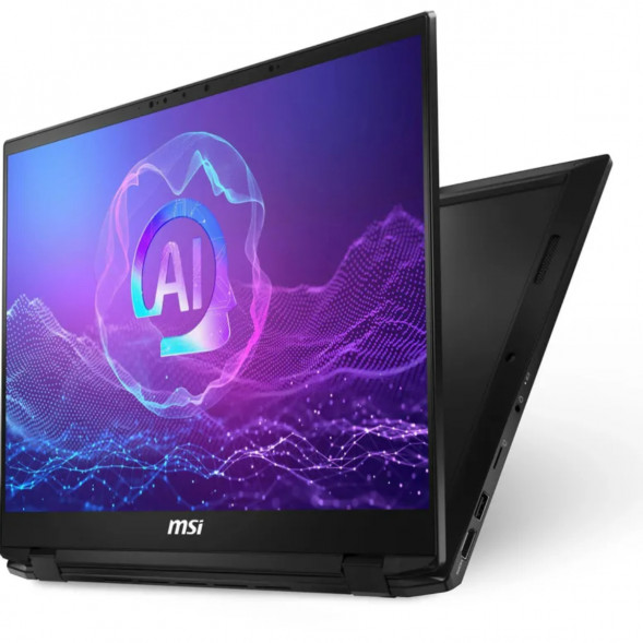 Ноутбук трансформер MSI Summit Pro 16 AI A2HVETG-084RU (16&amp;quot;, IPS, Intel Core Ultra 9 285H 2.9ГГц, 16 ядер, 32ГБ LPDDR5, 1ТБ SSD, NVIDIA GeForce RTX 4050 - 6 ГБ, Windows 11 Pro), черный в Таганроге