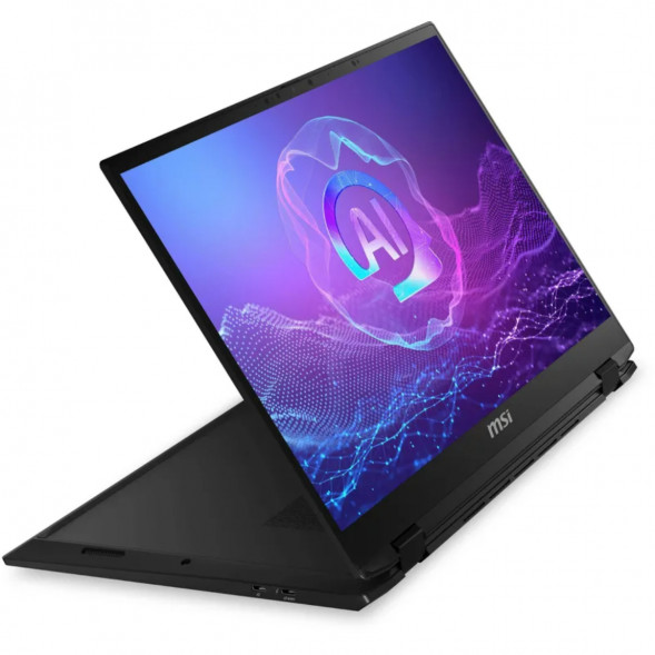 Ноутбук трансформер MSI Summit Pro 16 AI A2HVETG-084RU (16&amp;quot;, IPS, Intel Core Ultra 9 285H 2.9ГГц, 16 ядер, 32ГБ LPDDR5, 1ТБ SSD, NVIDIA GeForce RTX 4050 - 6 ГБ, Windows 11 Pro), черный в Таганроге