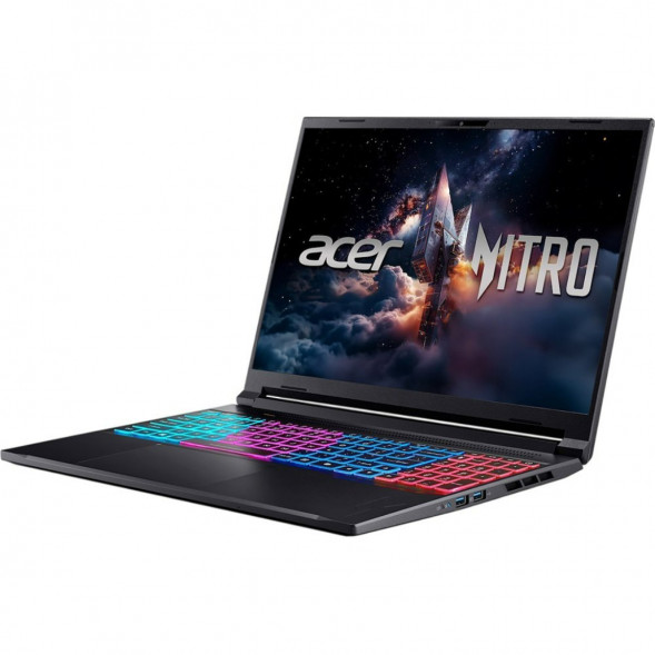 Ноутбук Acer Nitro V 16S ANV16S-71-71MF (16&amp;quot;, IPS, Intel Core 7 240H 2.5ГГц, 10 ядер, 16Гб DDR5, 1Тб SSD, RTX 5060 8Гб, Windows 11 Pro), черный в Таганроге
