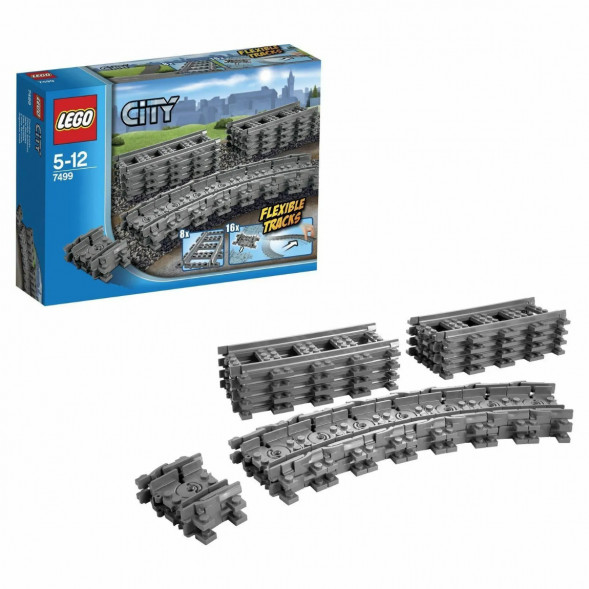 Конструктор LEGO City Trains 7499 Гибкие пути в Таганроге