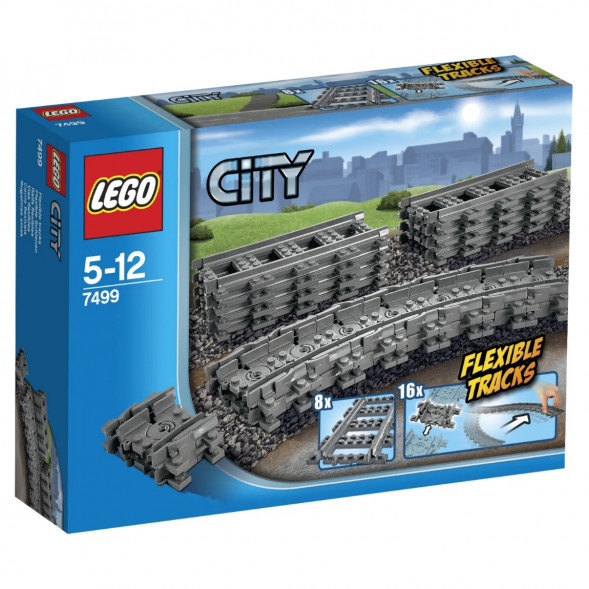 Конструктор LEGO City Trains 7499 Гибкие пути в Таганроге