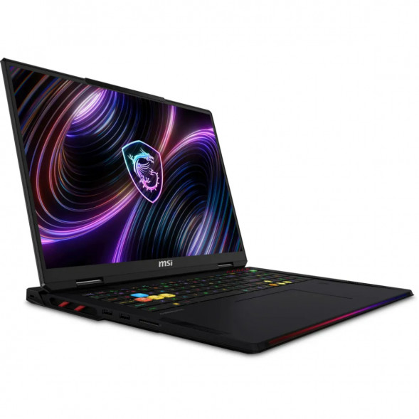 Ноутбук MSI Raider 18 Max HX A2WJ-1050RU (18&amp;quot;, IPS, Intel Core Ultra 9 290HX Plus 2.7ГГц, 24 ядра, 64ГБ DDR5, 2ТБ SSD, NVIDIA GeForce RTX 5090 - 24 ГБ, TGP 175Вт, Windows 11 Home), черный в Таганроге