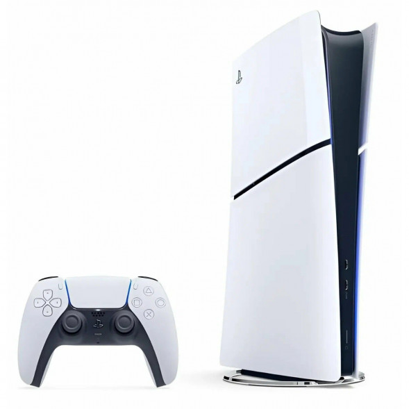 Игровая приставка Sony PlayStation 5 Slim 825 ГБ без дисковода, белый в Таганроге