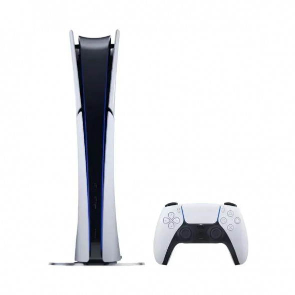 Игровая приставка Sony PlayStation 5 Slim 825 ГБ без дисковода, белый в Таганроге