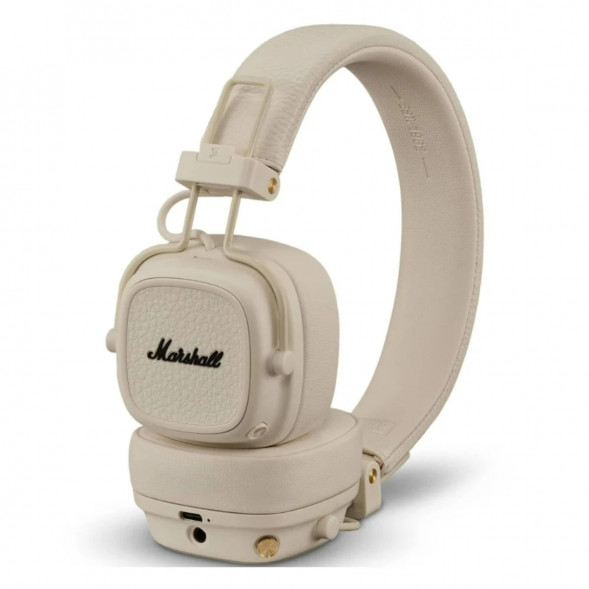 Беспроводные наушники Marshall Major V, кремовый в Таганроге