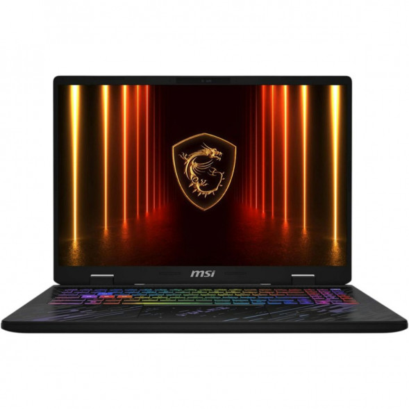 Ноутбук игровой MSI Pulse A16 AI+ C3HWGKG-030XRU (16&amp;quot;, IPS, AMD Ryzen AI 7 350 2ГГц, 8 ядер, 32ГБ DDR5, 1ТБ SSD, NVIDIA GeForce RTX 5070, TGP 115Вт, FreeDOS) черный в Таганроге