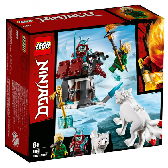 Конструктор LEGO Ninjago 70671 Путешествие Ллойда в Таганроге