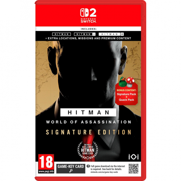 Игра Hitman World of Assassination Signature Edition [Nintendo Switch 2, русские субтитры] в Таганроге