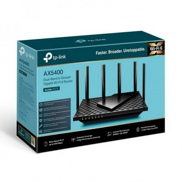 Роутер TP-LINK Archer AX73 (AX5400) в Таганроге