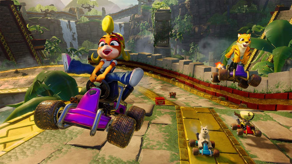 Игра Crash Team Racing Nitro-Fueled для Nintendo Switch, картридж в Таганроге