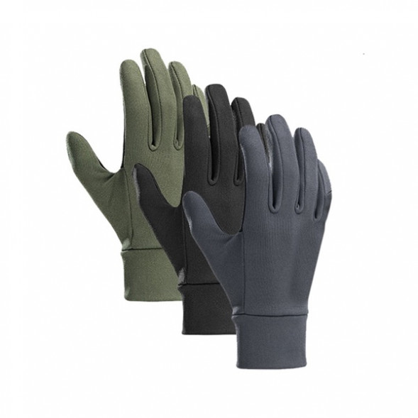 Перчатки сенсорные спортивные Naturehike Outdoor Full Touch GL10 (серый, L) в Таганроге