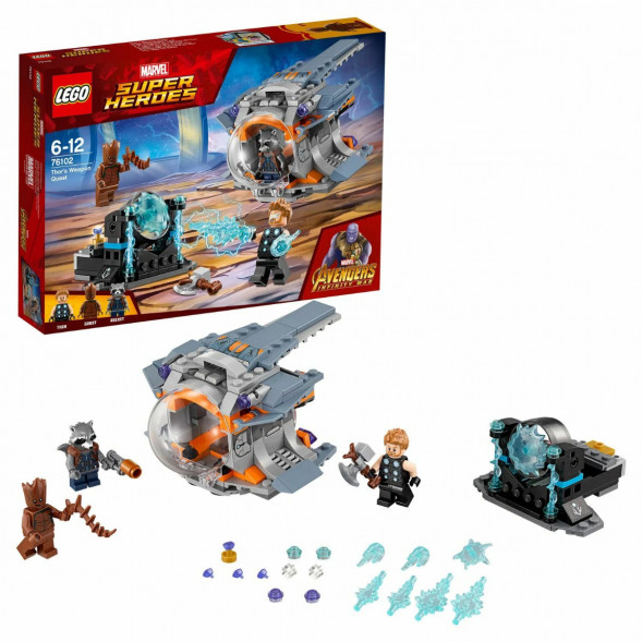 Конструктор LEGO Super Heroes 76102 Война бесконечности: В поисках оружия Тора в Таганроге