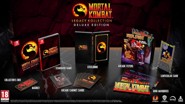 Игра Mortal Kombat: Legacy Kollection. Deluxe Edition [Nintendo Switch, английская версия] в Таганроге