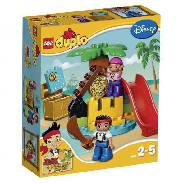 Конструктор LEGO DUPLO Jake 10604 Остров сокровищ в Таганроге