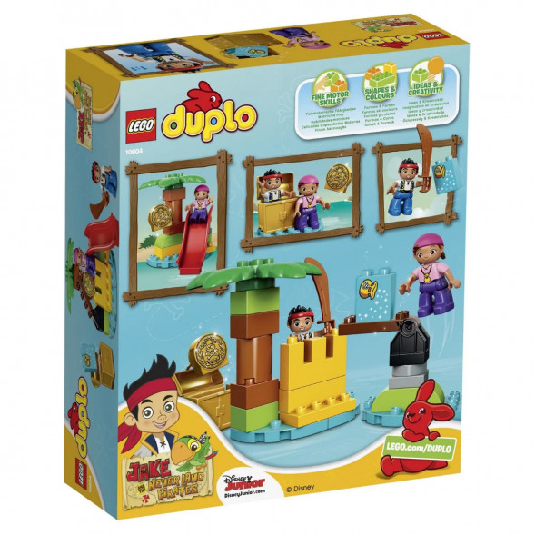 Конструктор LEGO DUPLO Jake 10604 Остров сокровищ в Таганроге