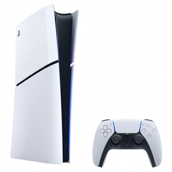 Игровая приставка Sony PlayStation 5 Slim 1TB без дисковода, белый в Таганроге
