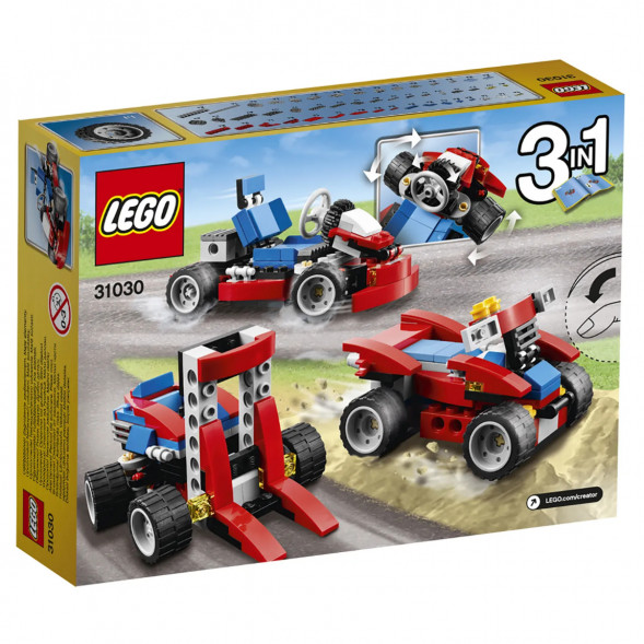 Конструктор LEGO Creator 31030 Красный гоночный карт в Таганроге