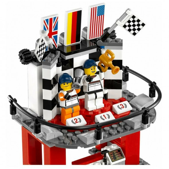 Конструктор LEGO Speed Champions 75912 Финишная линия гонки Porsche 911 GT в Таганроге