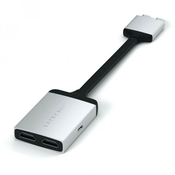Адаптер Satechi USB-C Dual 4K HDMI Adapter (2xHDMI, USB Type-C) в Таганроге